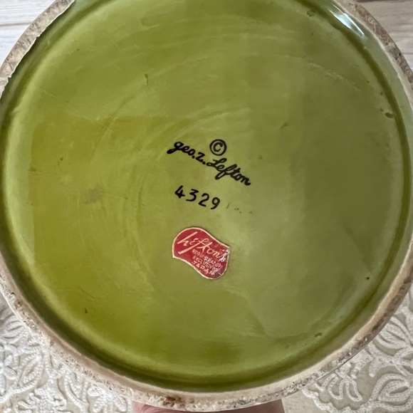 Vintage Lefton 1970 planter fruit geo - Picture 4 of 4